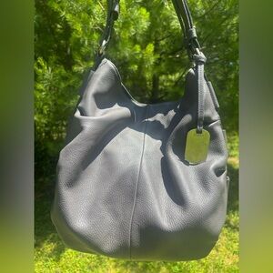 Furla Black Leather Shoulder Bag